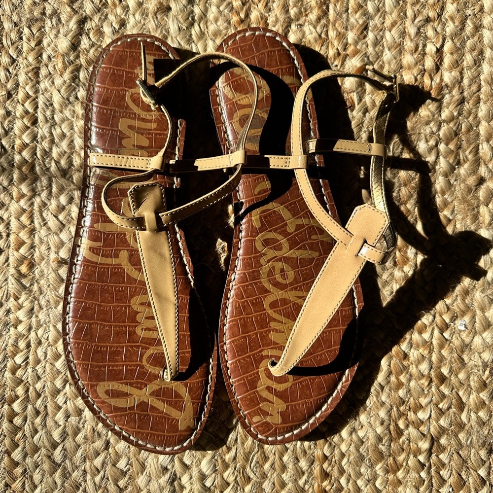 Sam Edelman tan thong sandals size 9.5